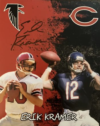 Erik Kramer Signed 8x10