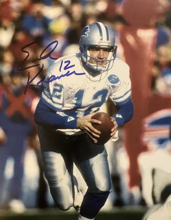 Erik Kramer Signed 8x10