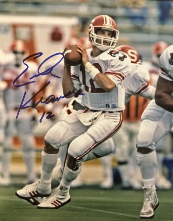Erik Kramer Signed 8x10