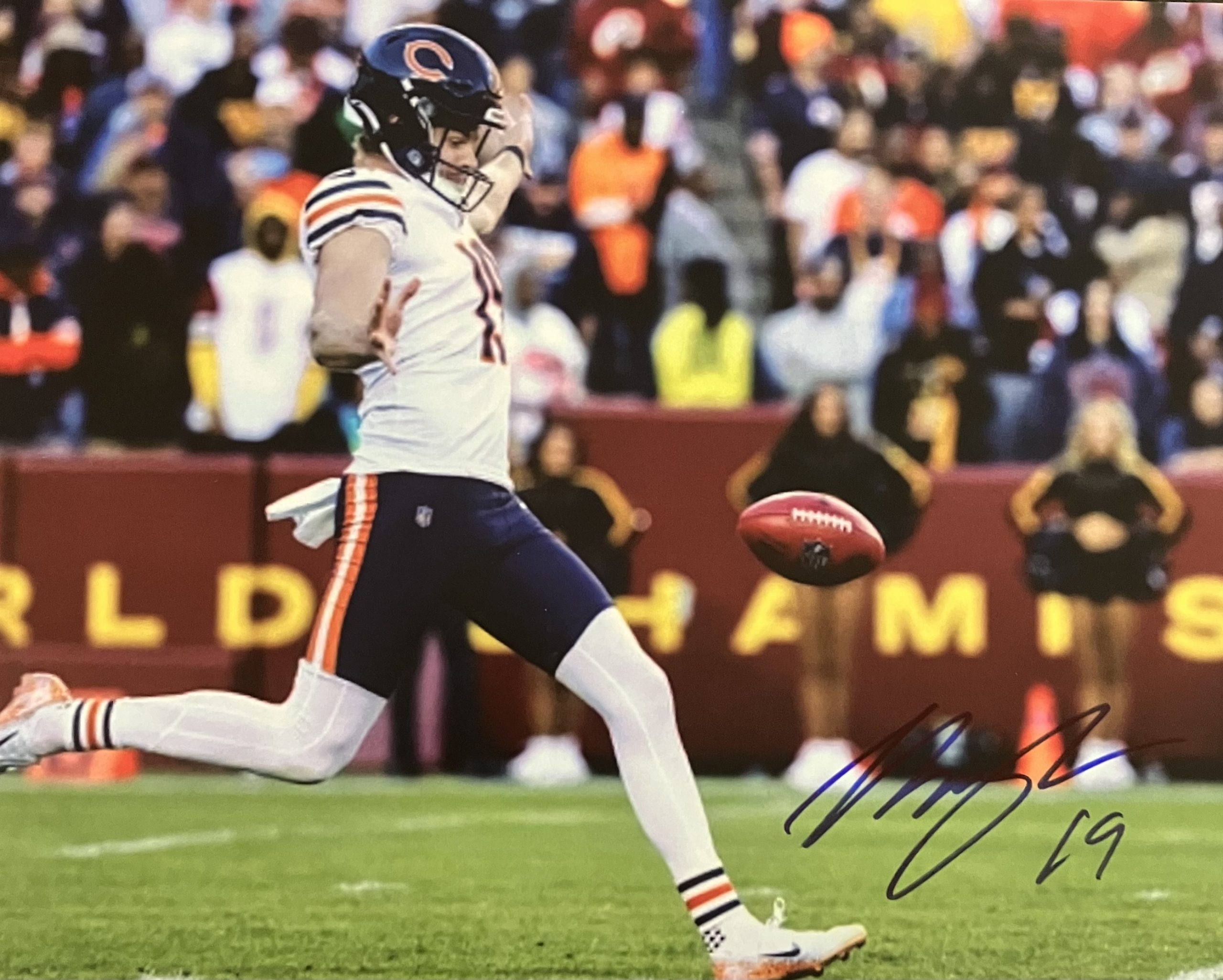 Tory Taylor Signed 8x10