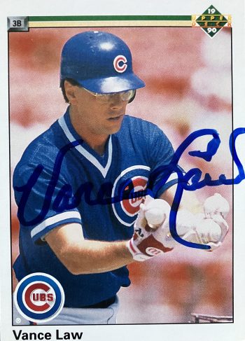 Vance Law Signed Card