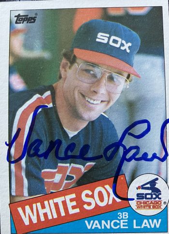 Vance Law Signed Card