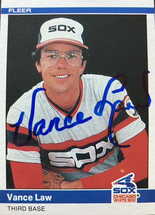 Vance Law Signed Card