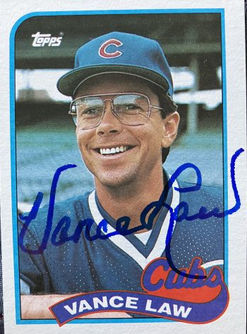 Vance Law Signed Card