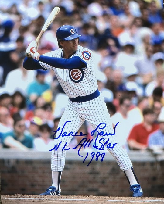 Vance Law Signed 8x10 w/1988 All-Star Inscr.