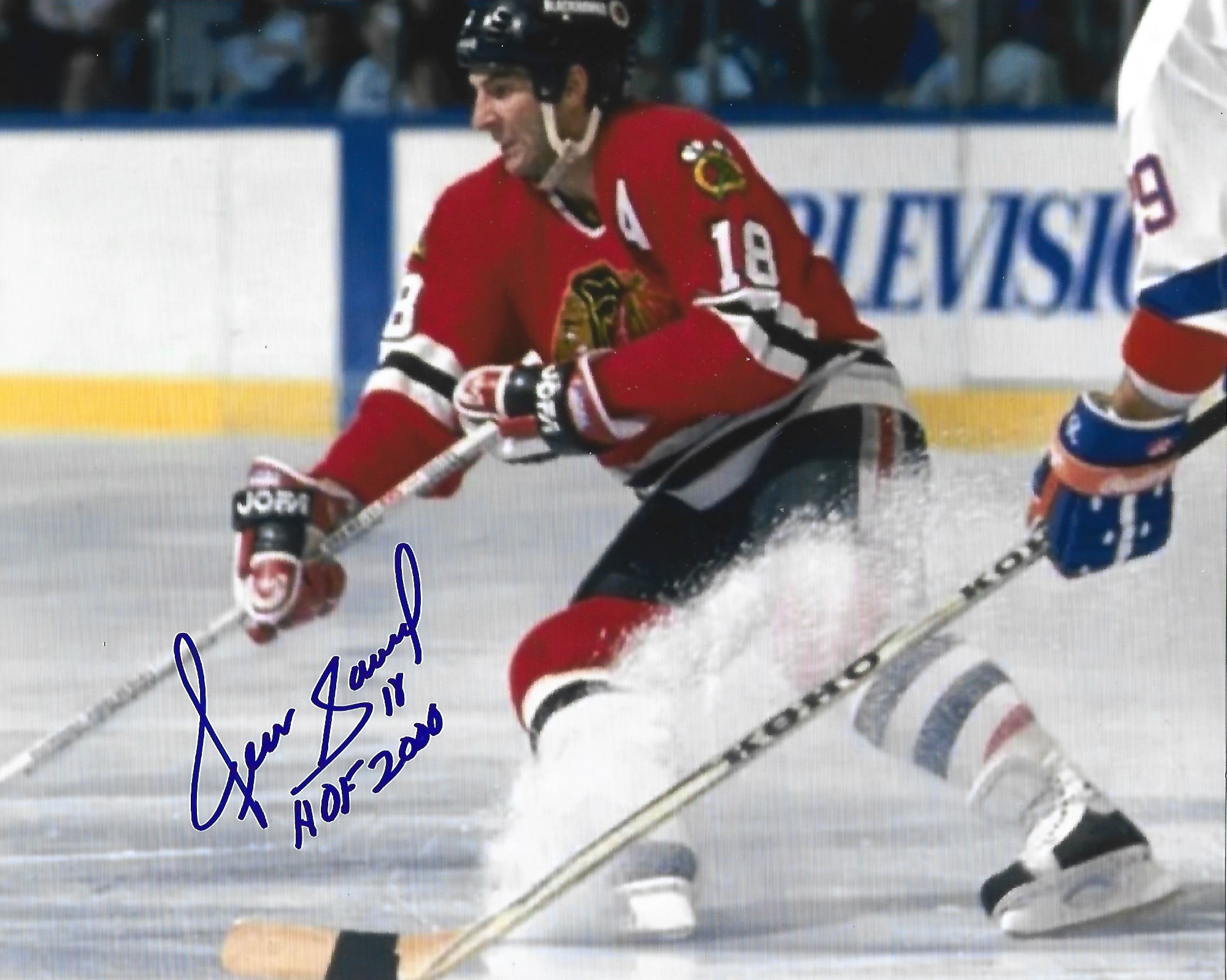 Denis Savard Signed 8x10