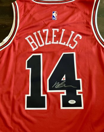 Matas Buzelis Signed Red Bulls Jersey w/PSA Cert.