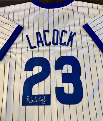 Pete LaCock Signed Custom Jersey w/CSAC COA