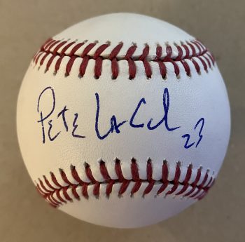Pete LaCock Signed MLB Baseball