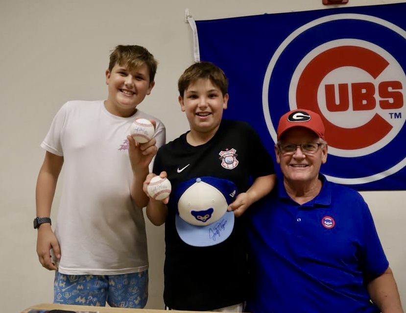 Jody Davis at Dean’s Dugout in Naperville
