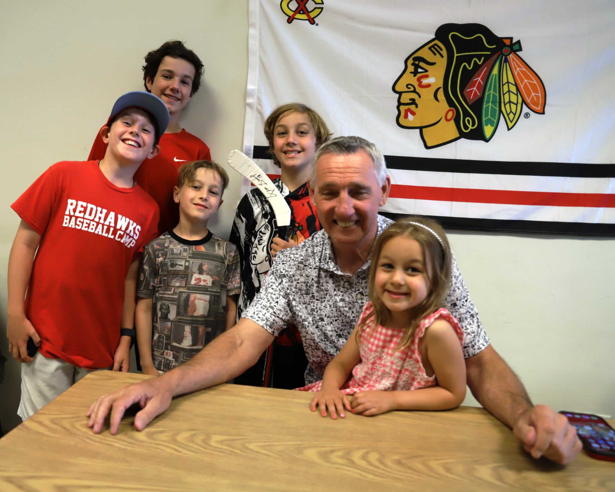 Denis Savard at Dean’s Dugout in Naperville