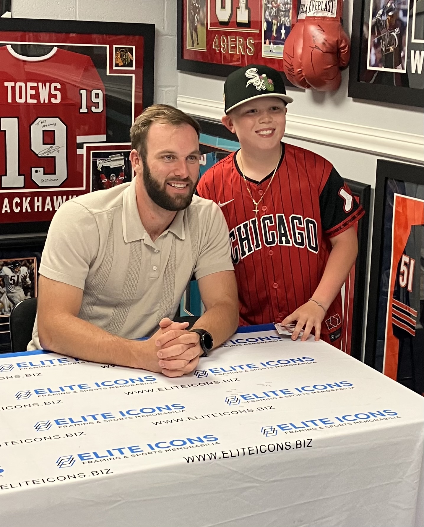 Tristan Peters at Elite Icons in Westmont